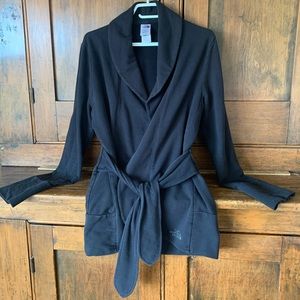 2/$25 The North Face sweater casual tie-up cardi